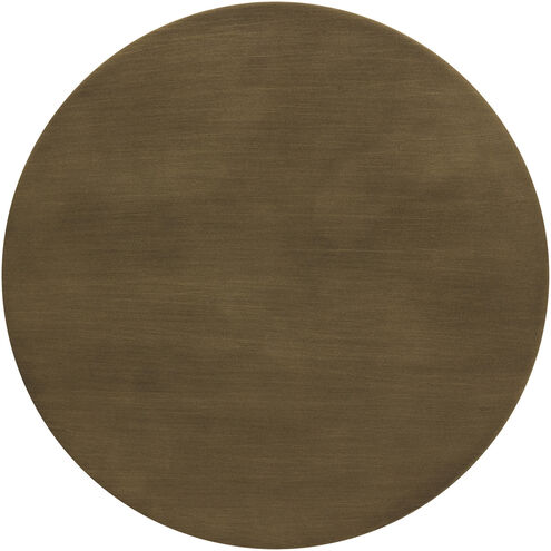 Diaz 20 X 16 inch Marble Look / Antique Brass Outdoor End Table